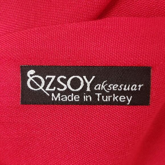 OZSOY Lightweight Woven Pashmina Scarf Wrap Made in Turkey - Picture 5 of 6